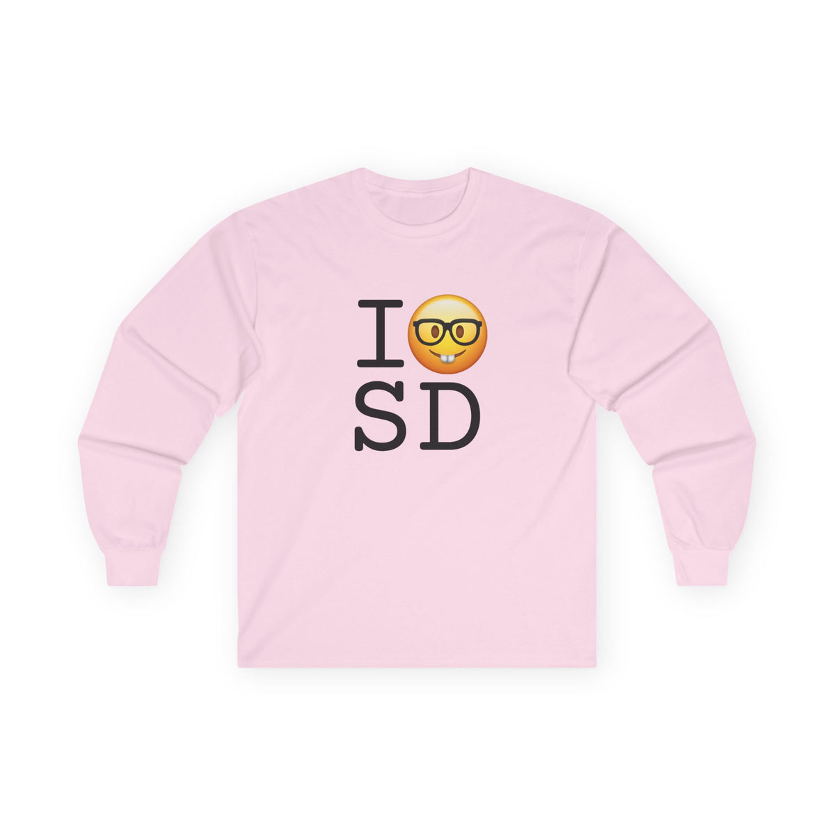 "I'm a Nerd about South Dakota" Long Sleeve Shirt