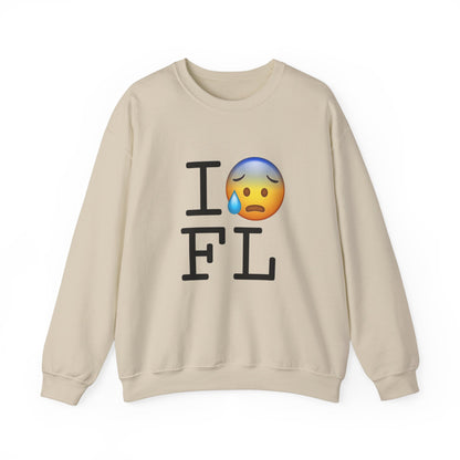 "I'm Anxiously Sweating in Florida" Sweatshirt