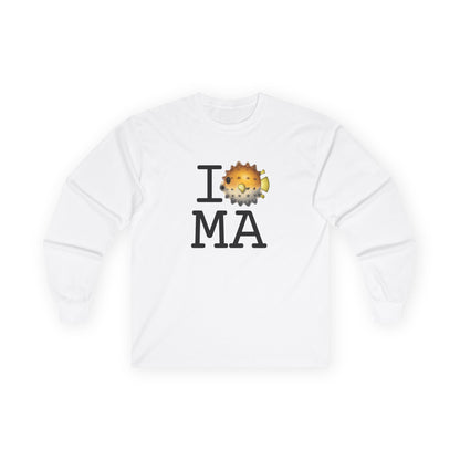 "I Blowfish in Massachusetts" Long Sleeve Shirt