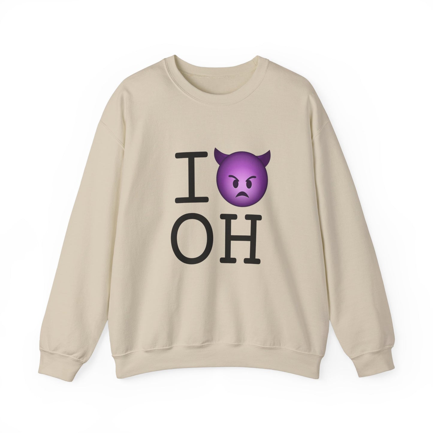 "I'm an Angry Devil about Ohio" Sweatshirt