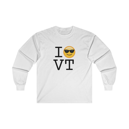 "I'm Cool with Vermont" Long Sleeve Shirt