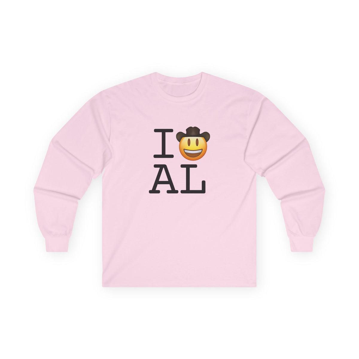 "I'm a Cowboy or Cowgirl in Alabama" Long Sleeve Shirt