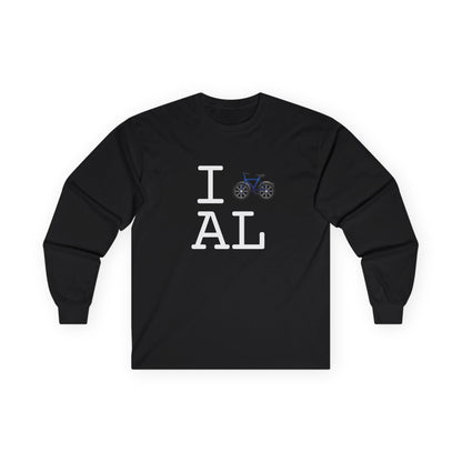 "I Bicycle Alabama" Long Sleeve Shirt