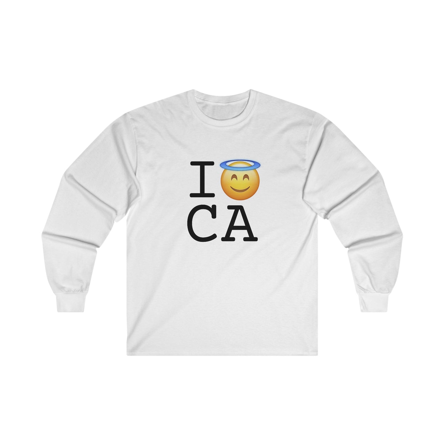 "I'm an Angel in California" Long Sleeve Shirt