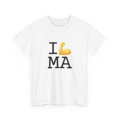"I Flex in/on Massachusetts" Tee