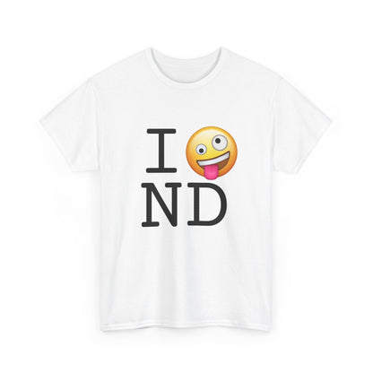"I'm Crazy about North Dakota" Tee