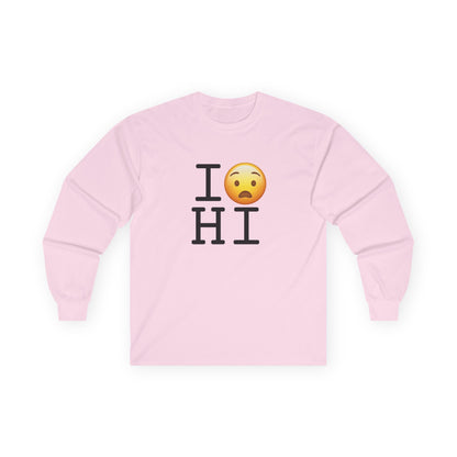"I'm Anguished about Hawaii" Long Sleeve Shirt
