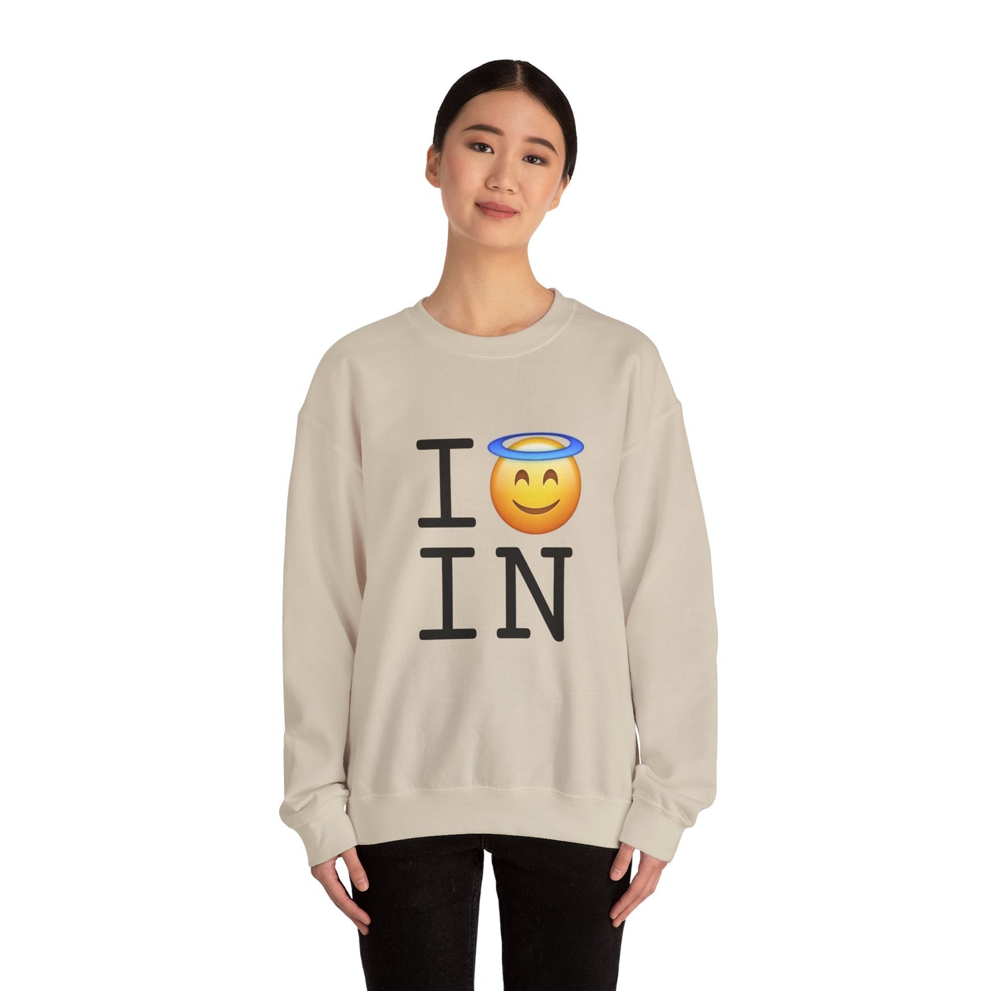 "I'm an Angel in Indiana" Sweatshirt