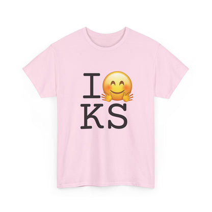 "I Hug Kansas" Tee