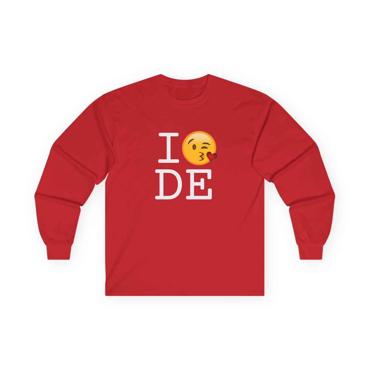 "I Blow a Kiss at Delaware" Long Sleeve Shirt