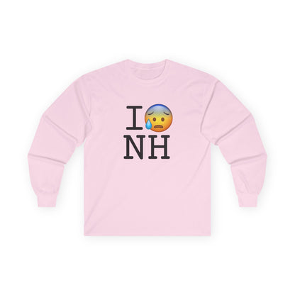 "I'm Anxiously Sweating in New Hampshire" Long Sleeve Shirt