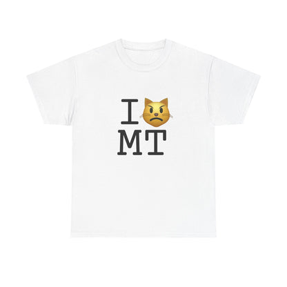 "I'm a Pouting Cat about Montana" Tee