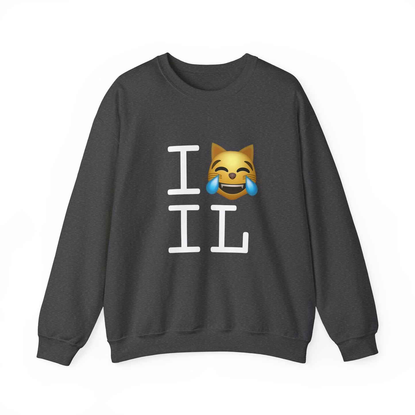 "I'm Laughing like a Cat at Illinois" Sweatshirt