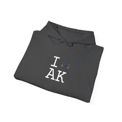 "I Bicycle Alaska" Hoodie