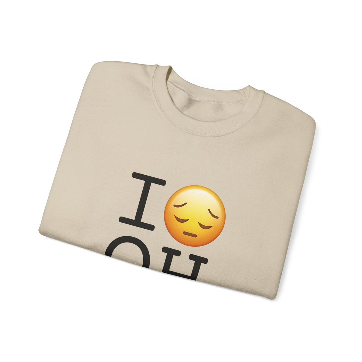 "I'm Depressed about Ohio" Sweatshirt