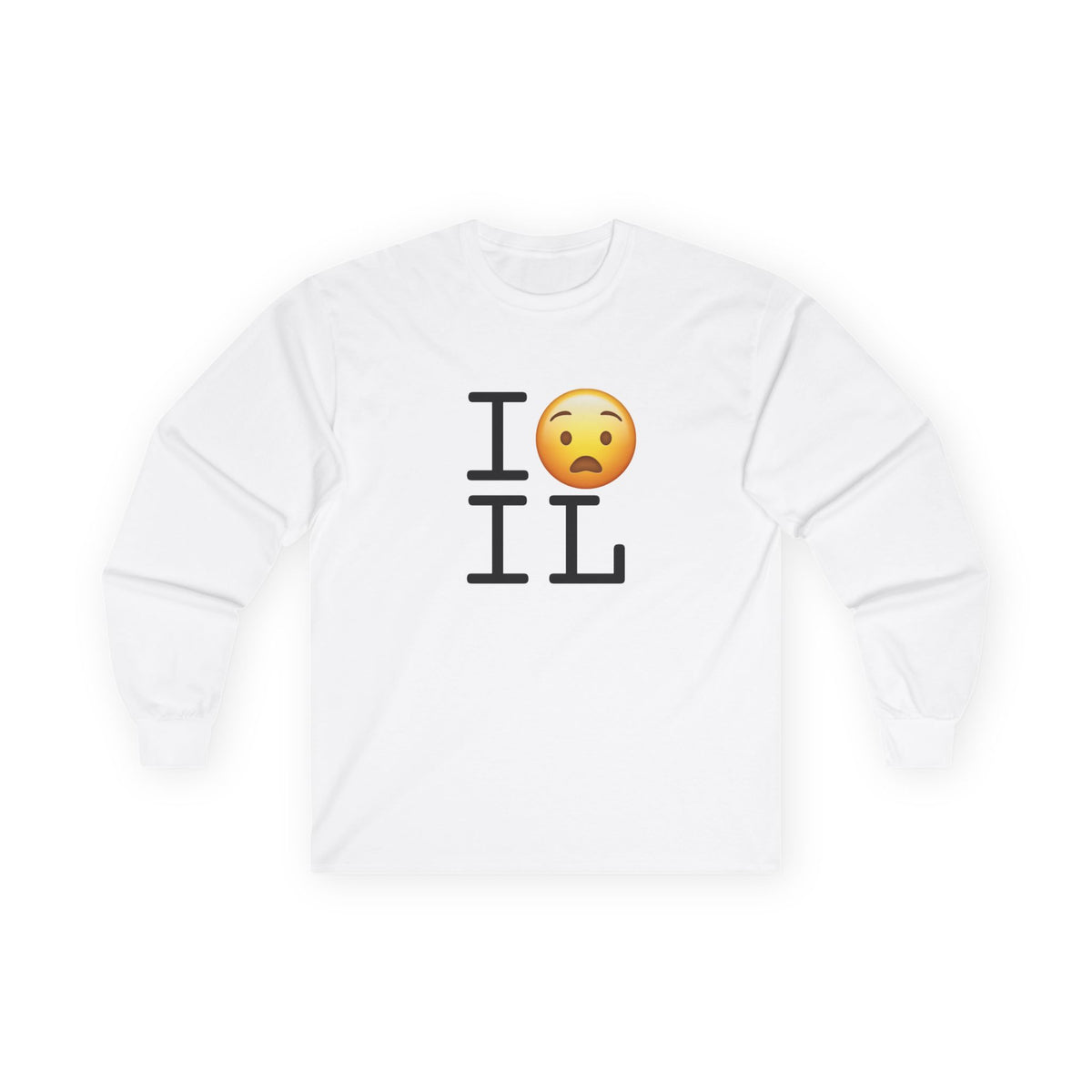 "I'm Anguished about Illinois" Long Sleeve Shirt