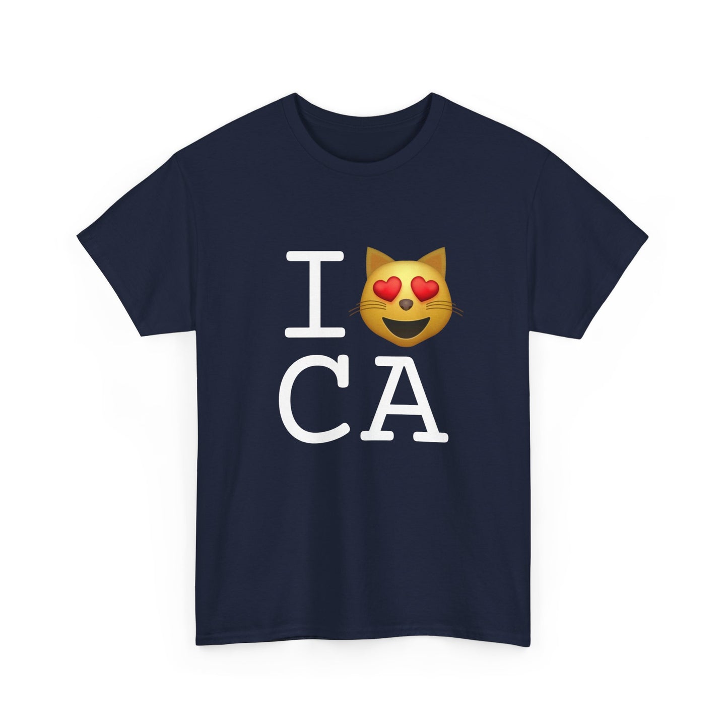 "I'm a Cat that Loves California" Tee