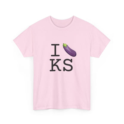"I Eggplant Kansas" Tee