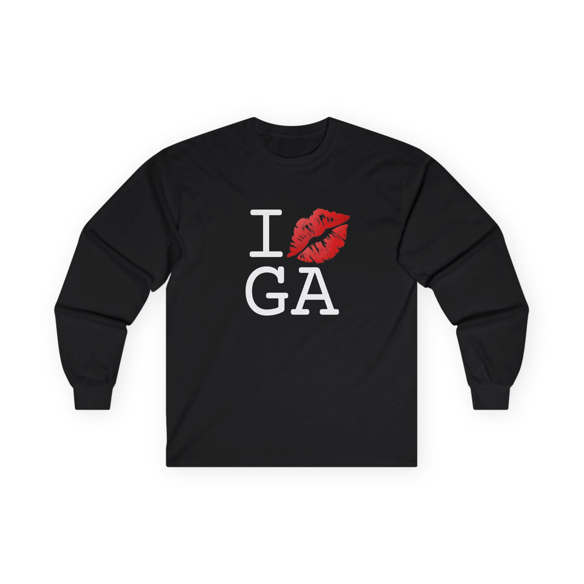 "I Kiss Mark Georgia" Long Sleeve Shirt