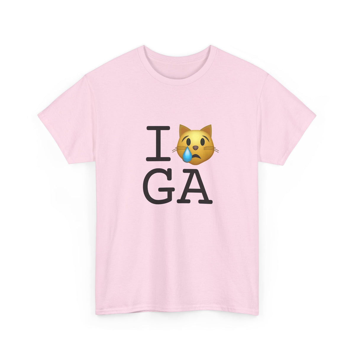 "I'm a Crying Cat about Georgia" Tee