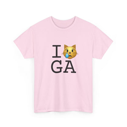 "I'm a Crying Cat about Georgia" Tee