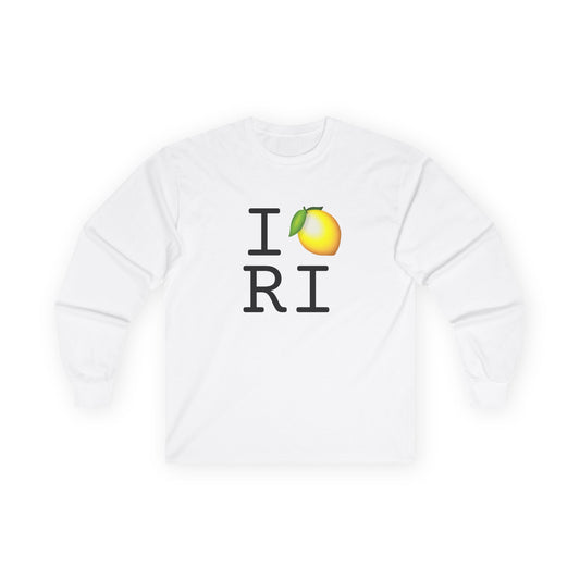 "I Lemon Rhode Island" Long Sleeve Shirt