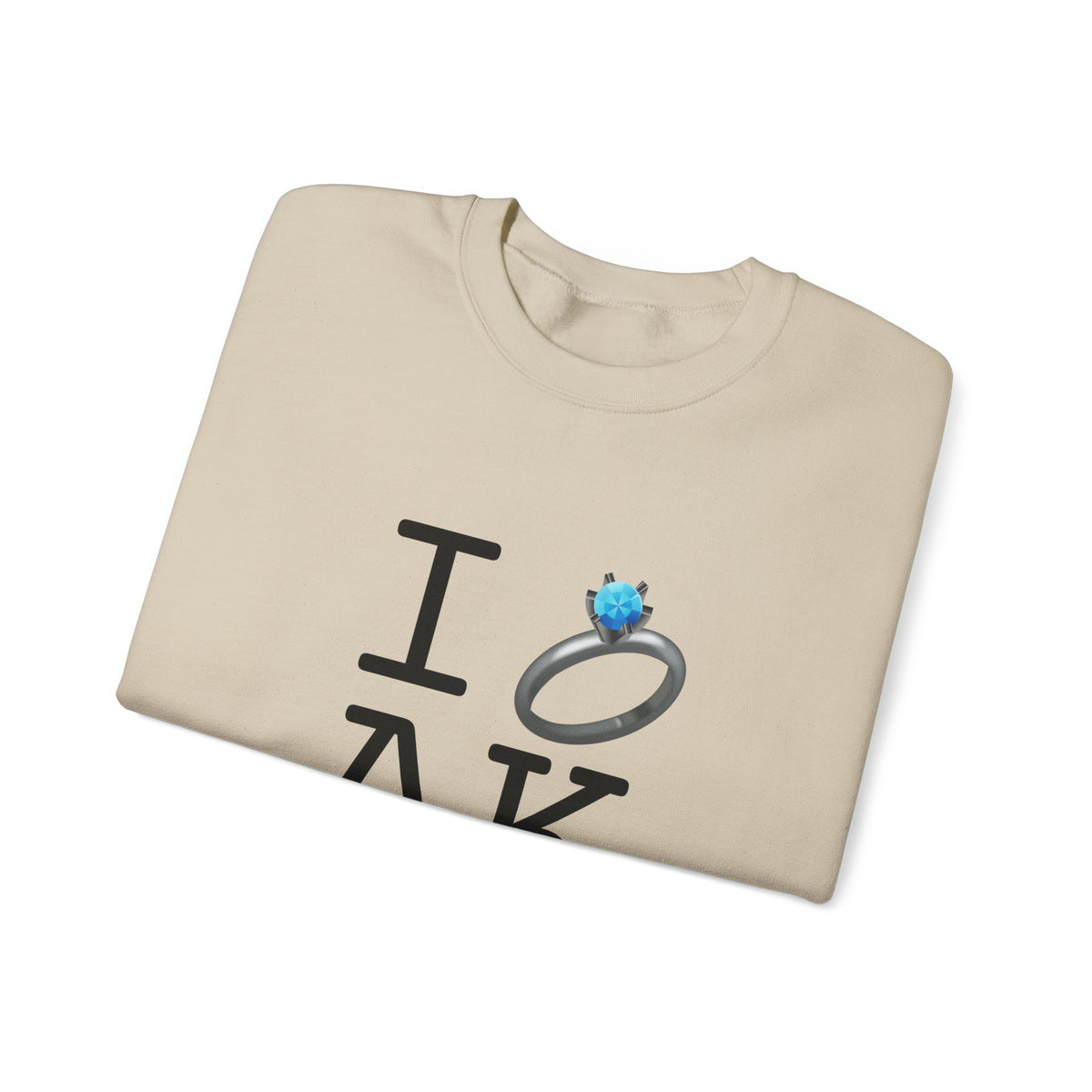 "I'm Married to (Diamond Ring) Alaska" Sweatshirt