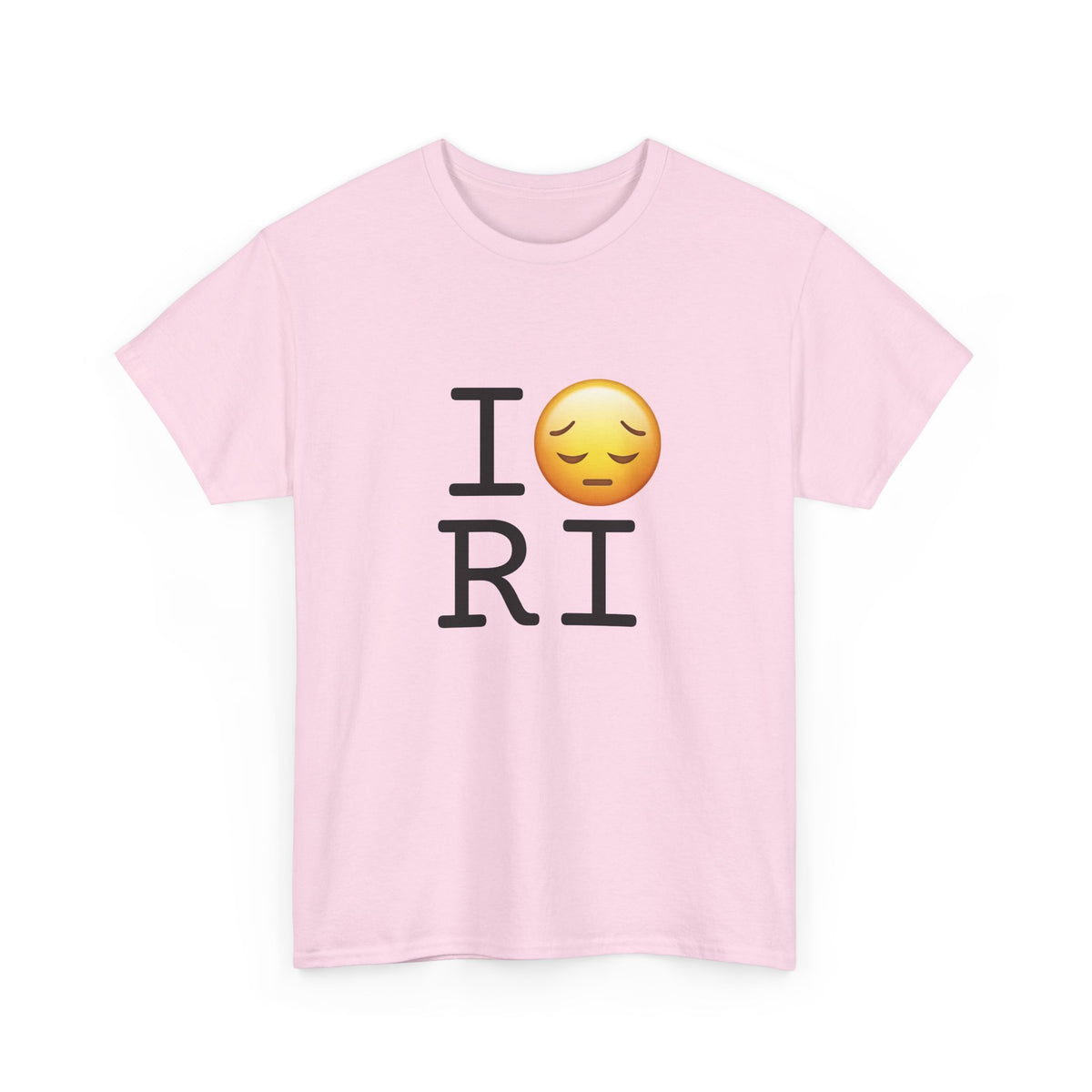 "I'm Depressed about Rhode Island" Tee