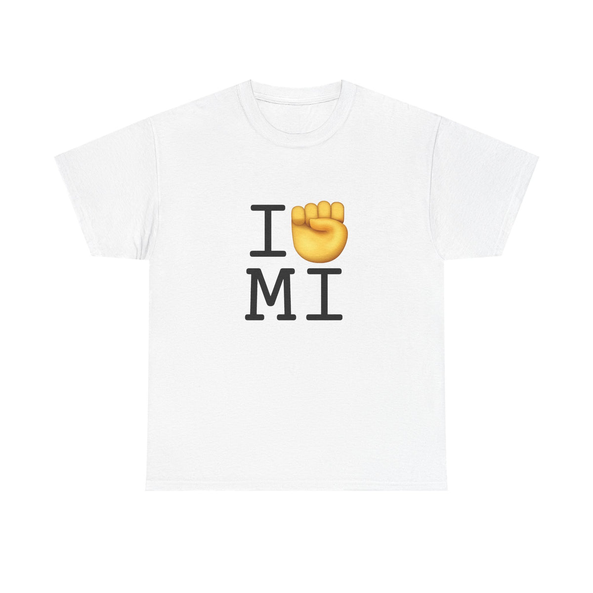 "I Raise my Fist with Michigan" Tee