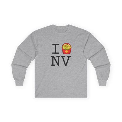 "I French Fries Nevada" Long Sleeve Shirt