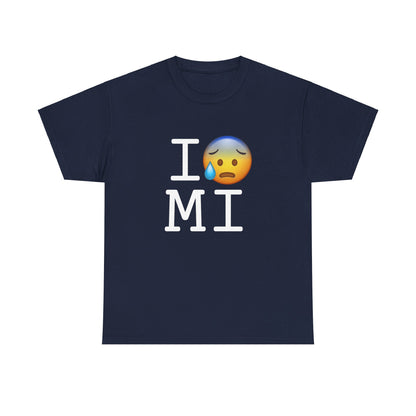 "I'm Anxiously Sweating in Michigan" Tee