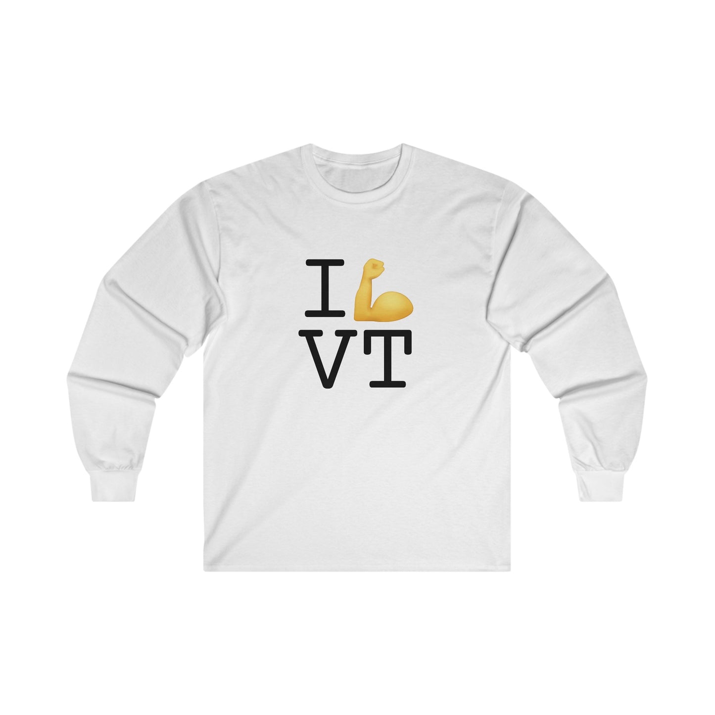 "I Flex in/on Vermont" Long Sleeve Shirt