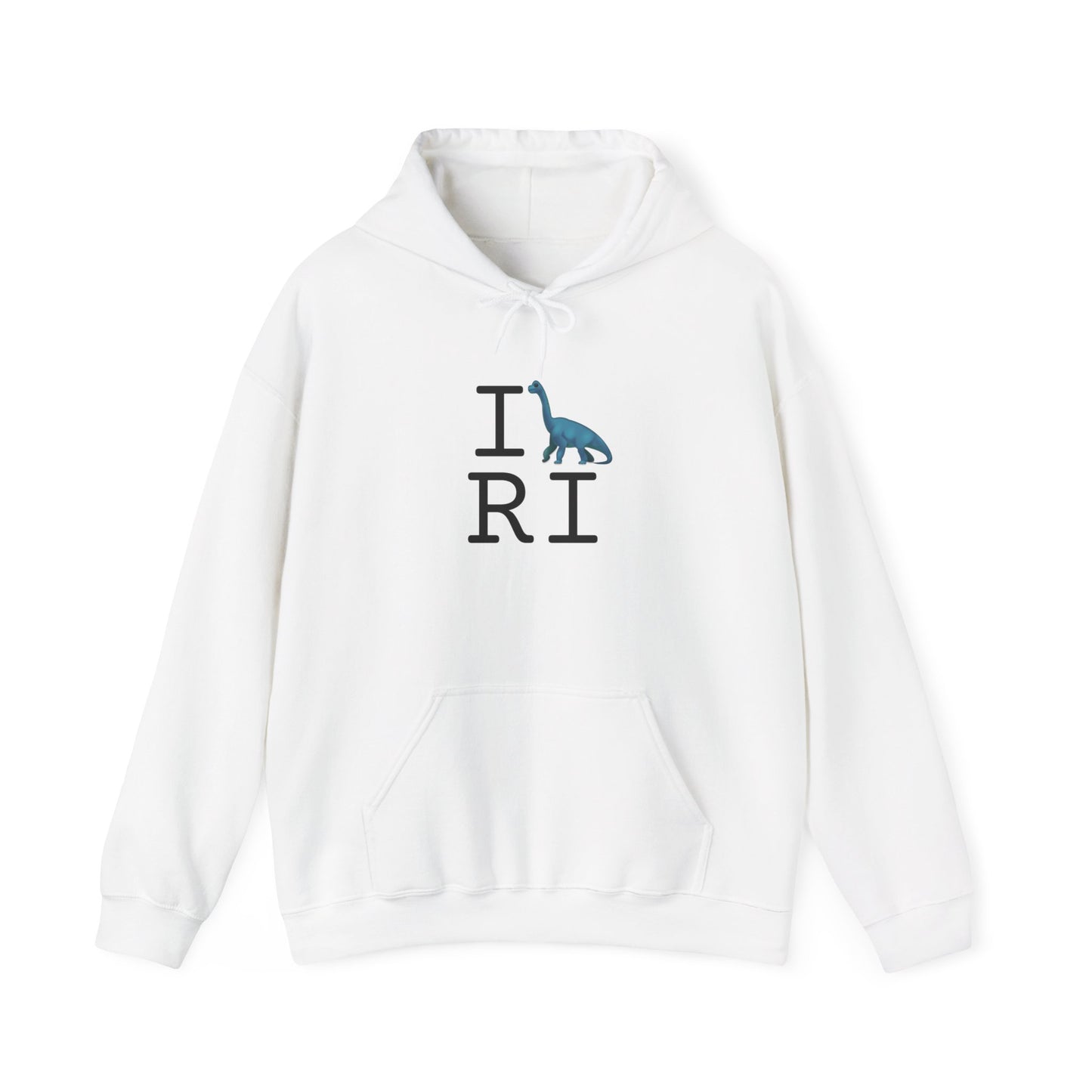 "I'm a Dinosaur in Rhode Island" Hoodie