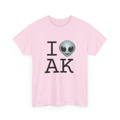 "I Feel Alien in Alaska" Tee