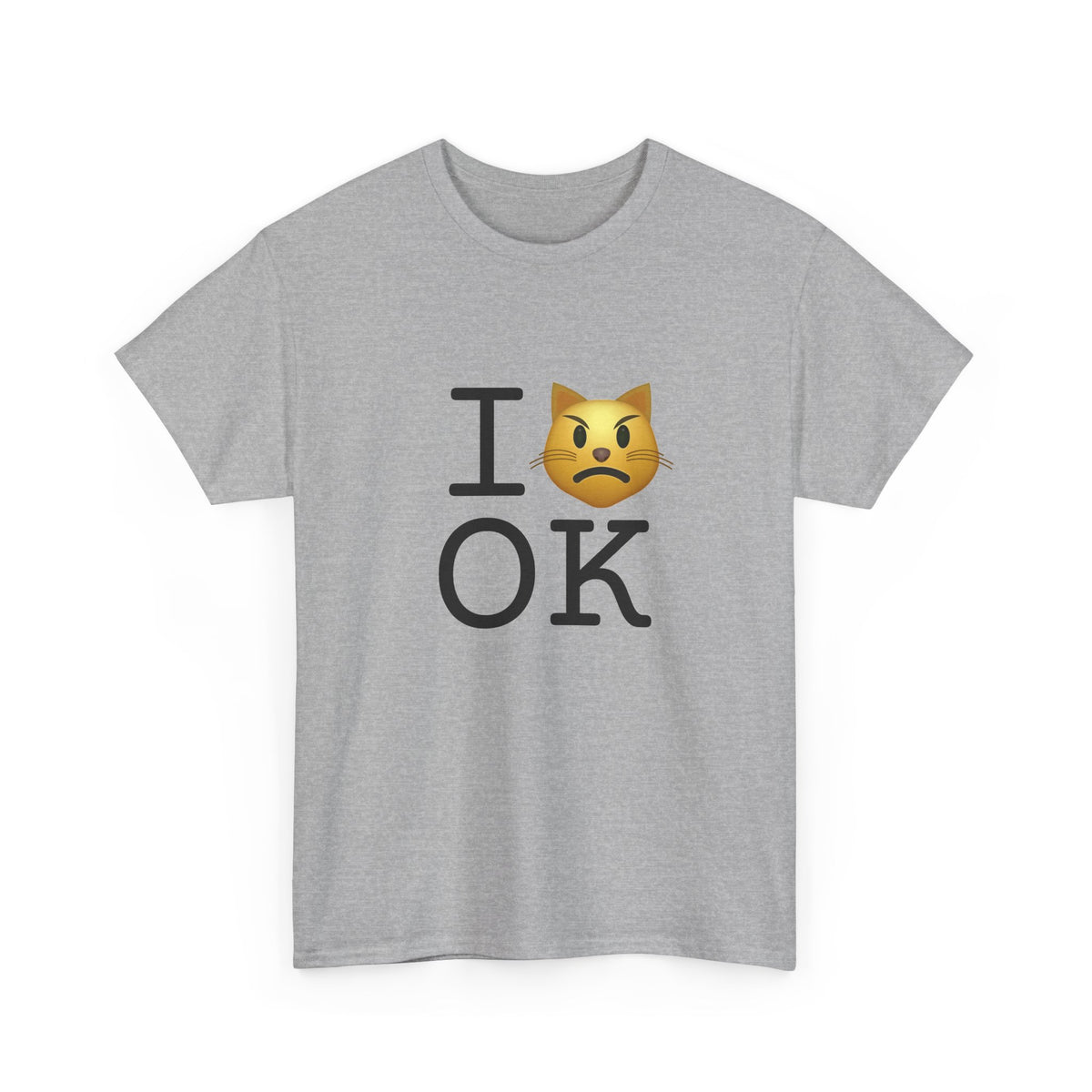 "I'm a Pouting Cat about Oklahoma" Tee