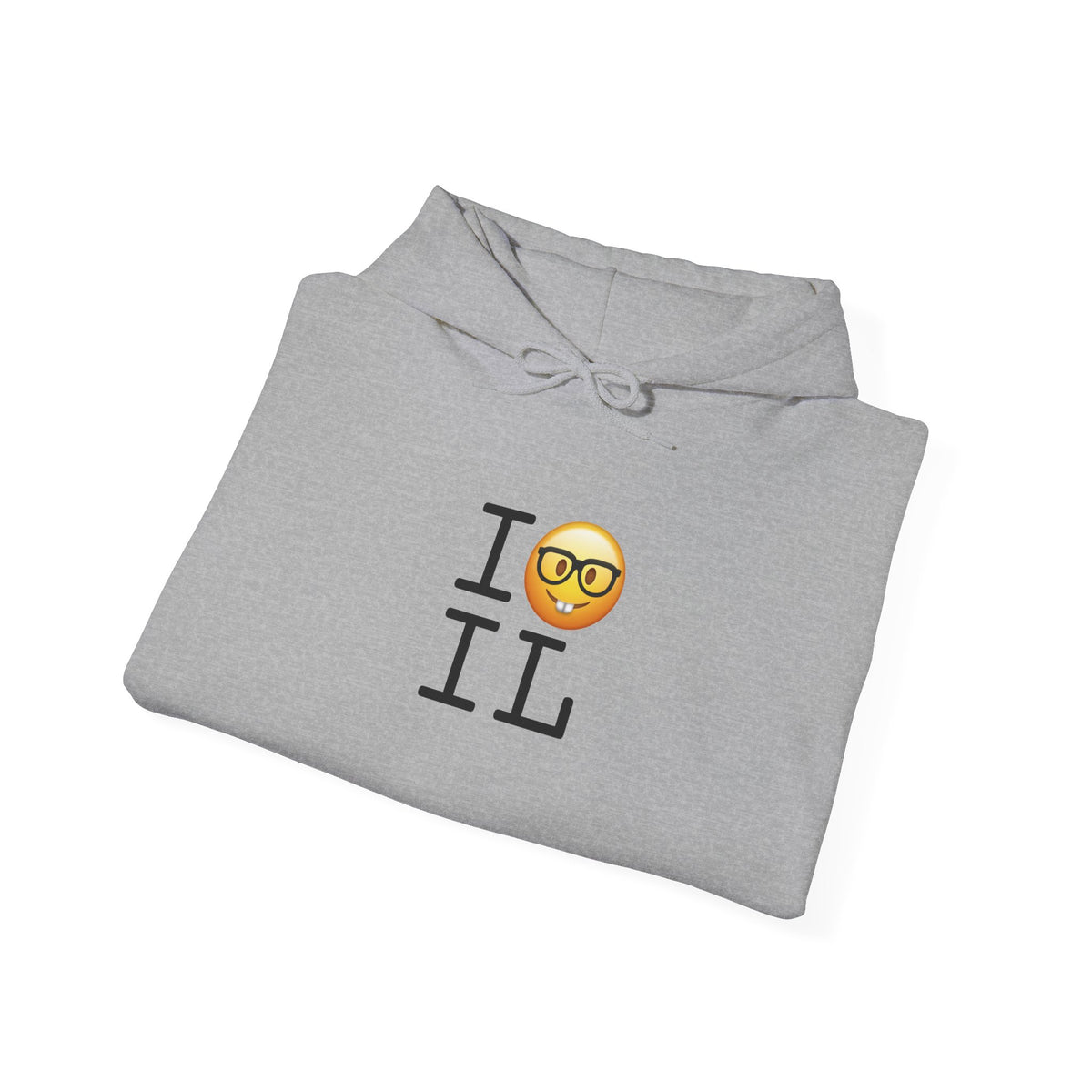 "I'm a Nerd about Illinois" Hoodie