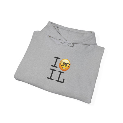 "I'm a Nerd about Illinois" Hoodie