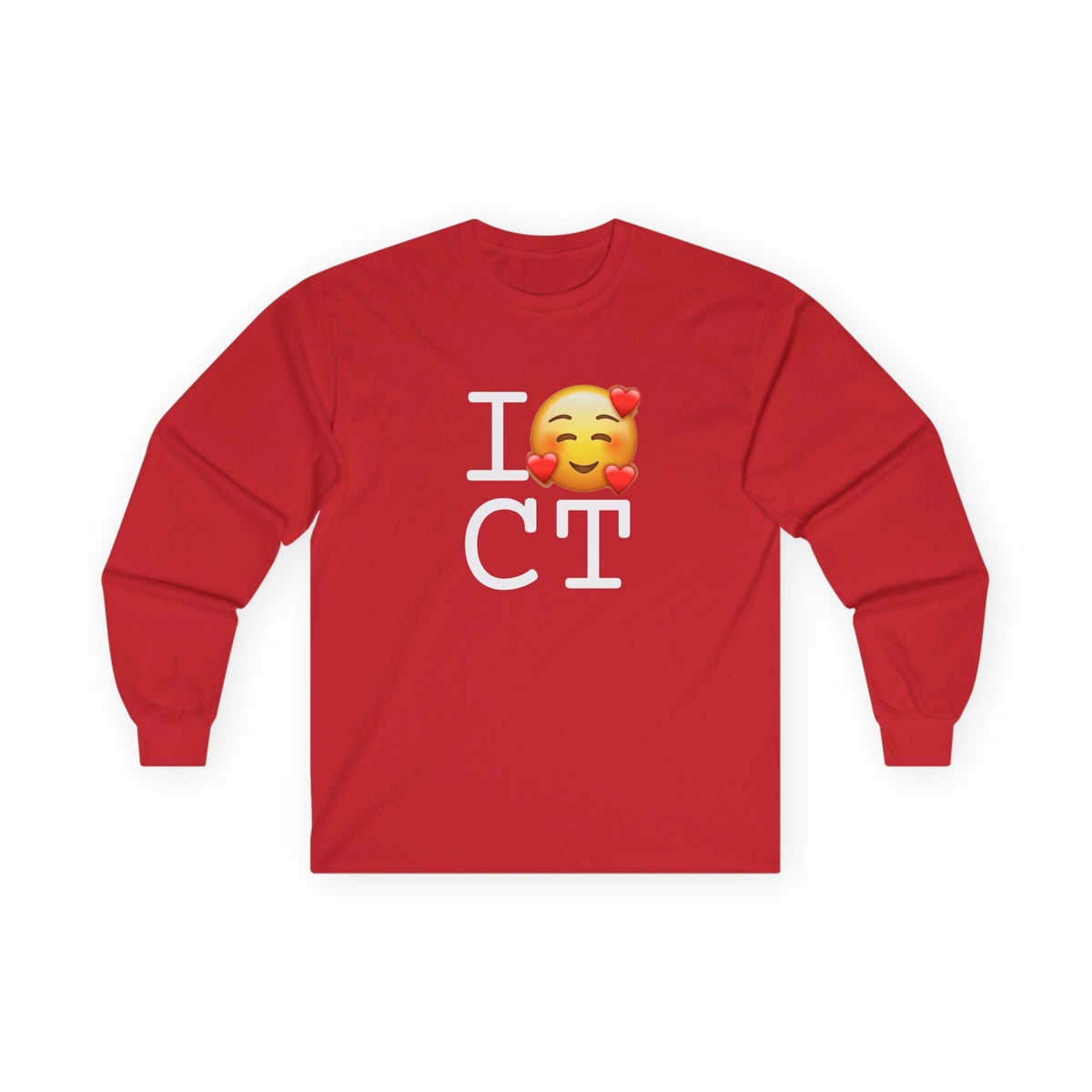 "I Adore Connecticut" Long Sleeve Shirt