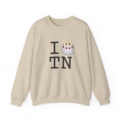 "I Birthday Cake Tennessee" Sweatshirt