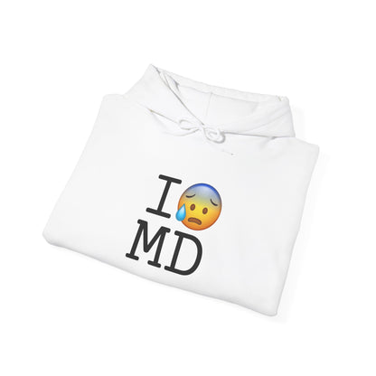 "I'm Anxiously Sweating in Maryland" Hoodie