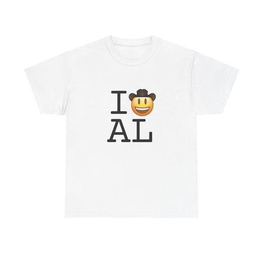 "I'm a Cowboy or Cowgirl in Alabama" Tee