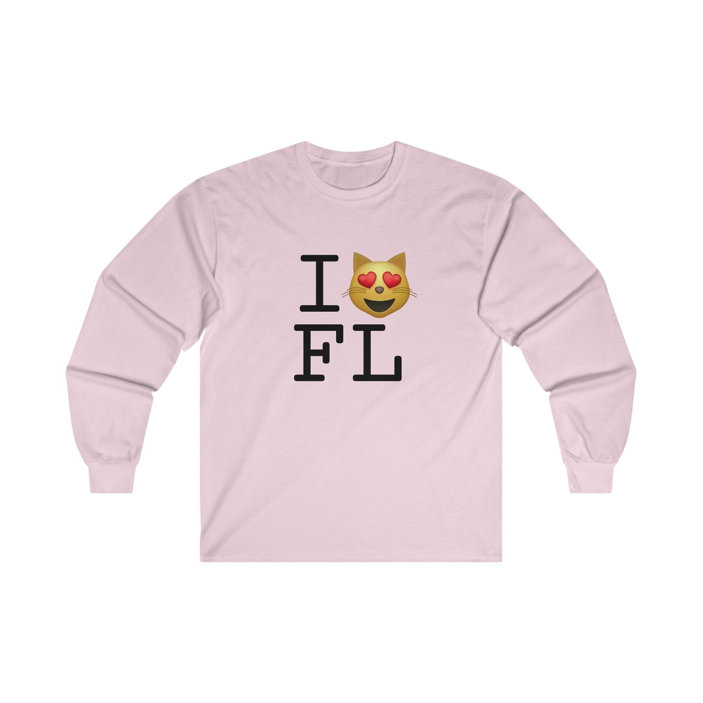 "I'm a Cat that Loves Florida" Long Sleeve Shirt