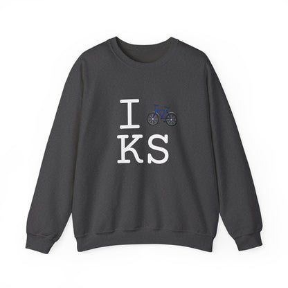 "I Bicycle Kansas" Sweatshirt