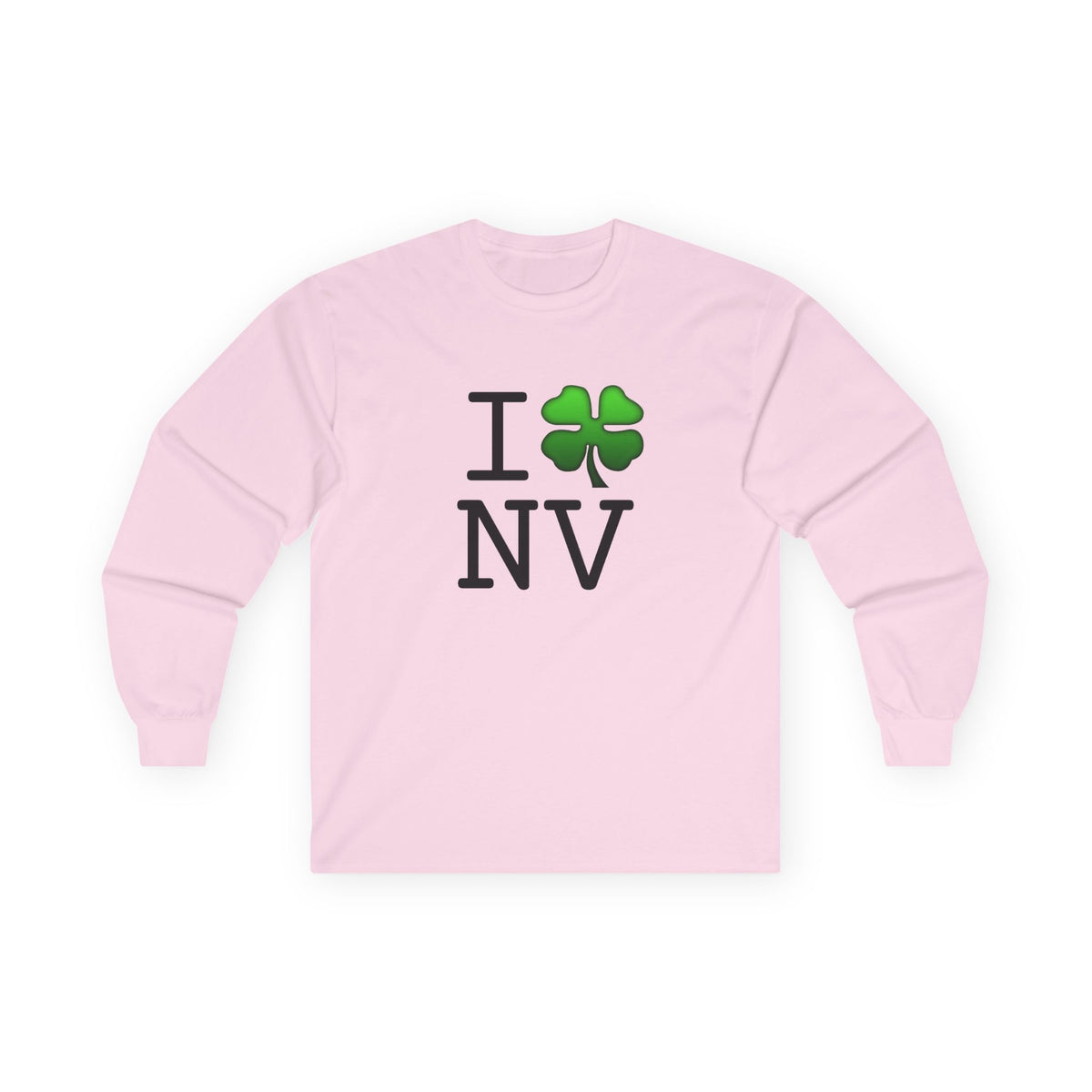 "I'm Lucky (Clover) in Nevada" Long Sleeve Shirt