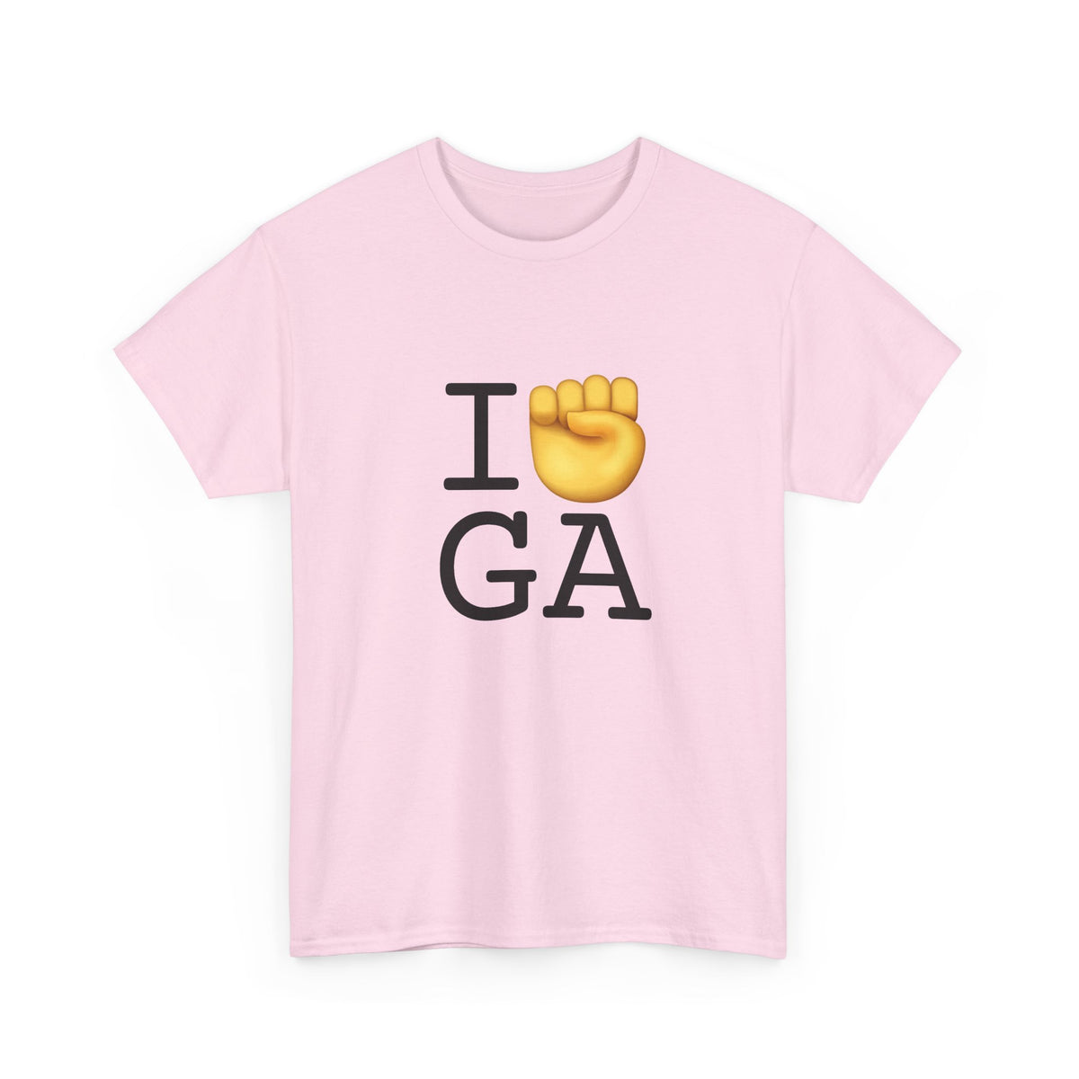 "I Raise my Fist with Georgia" Tee