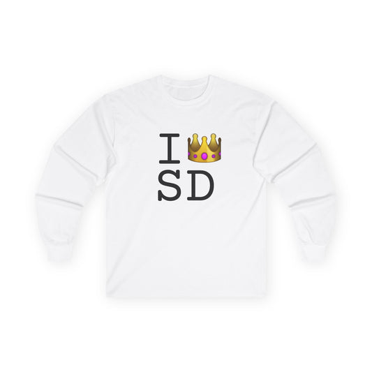 "I'm Royalty (Wear a Crown) in South Dakota" Long Sleeve Shirt