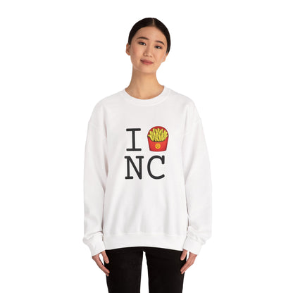 "I French Fries North Carolina" Sweatshirt