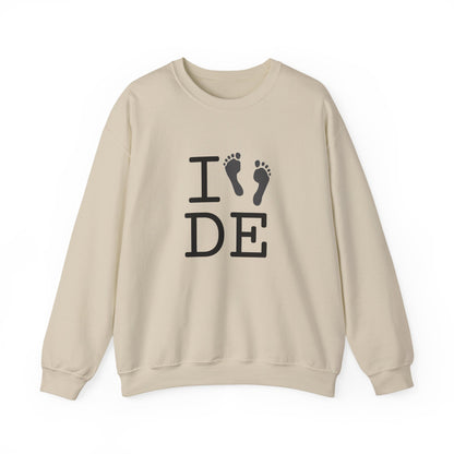 "I leave Footsteps in Delaware" Sweatshirt