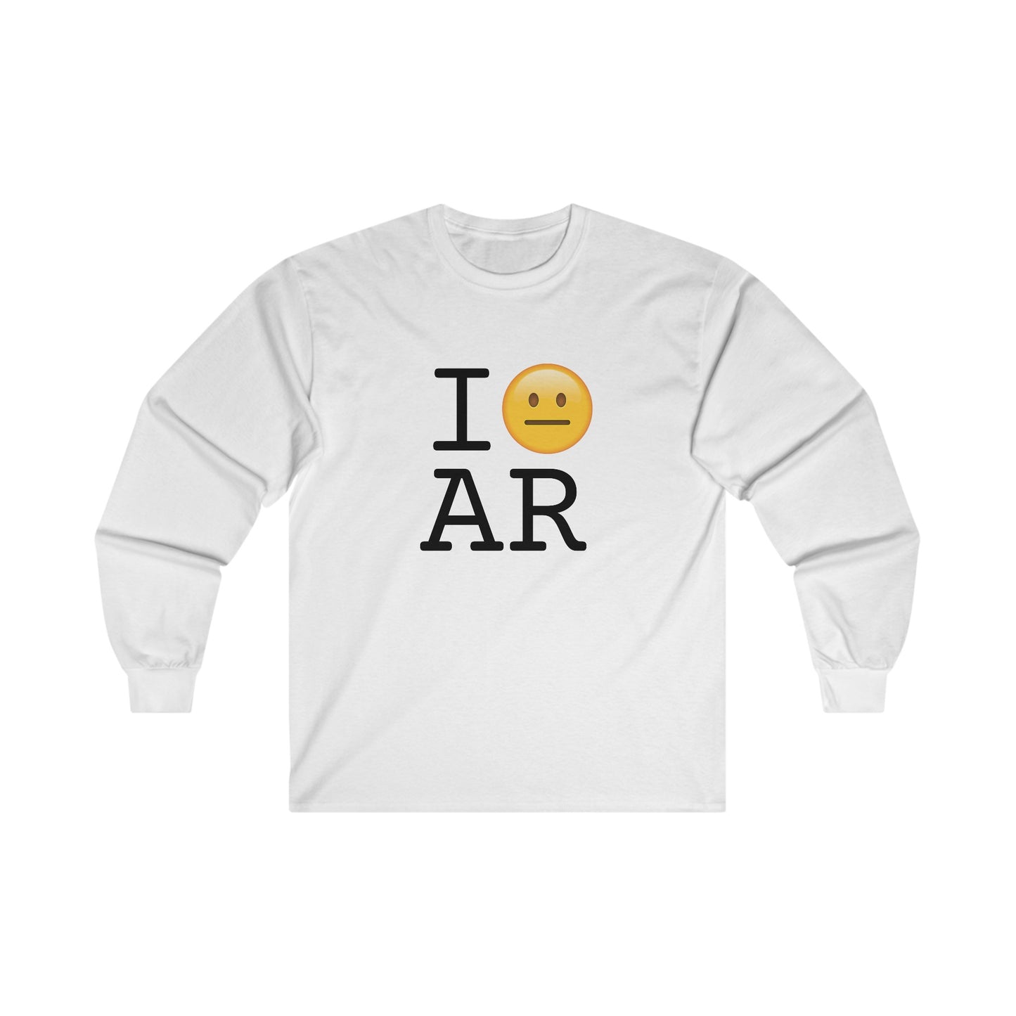 "I'm Neutral About Arkansas" Long Sleeve Shirt