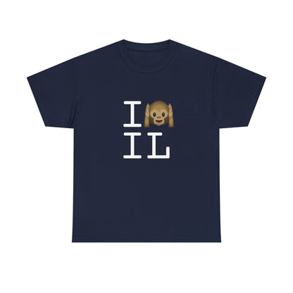 "I Don't Hear Illinois" Tee